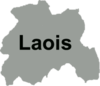 Map Of Laois Clip Art